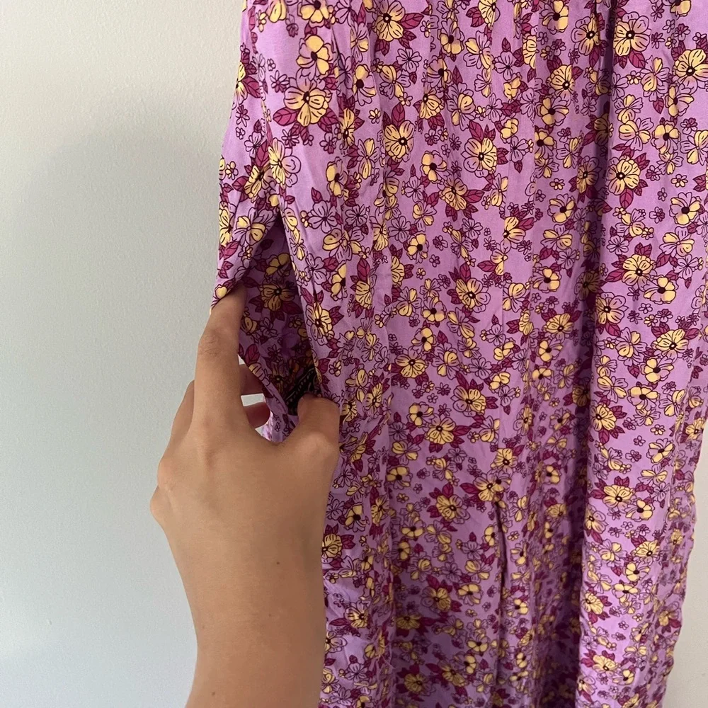 Dokotoo Bohemian Floral Pink Jumpsuit Romper - Picture 5 of 8